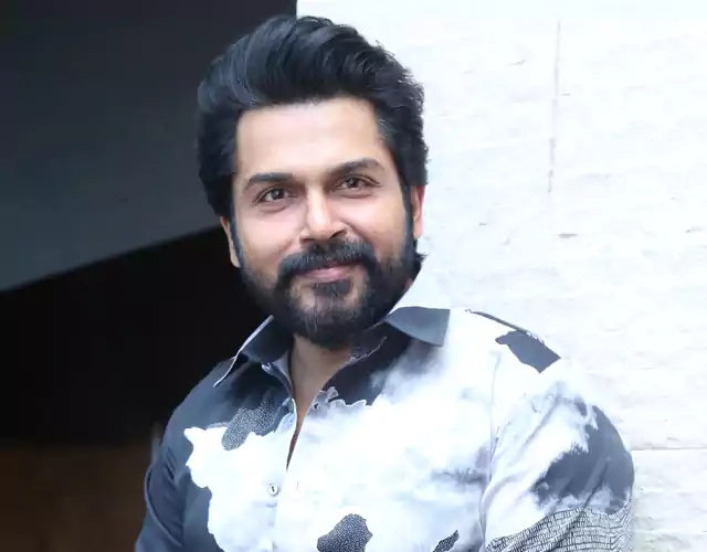 Hero Karthi Anna Garu Vostro Interview Photos